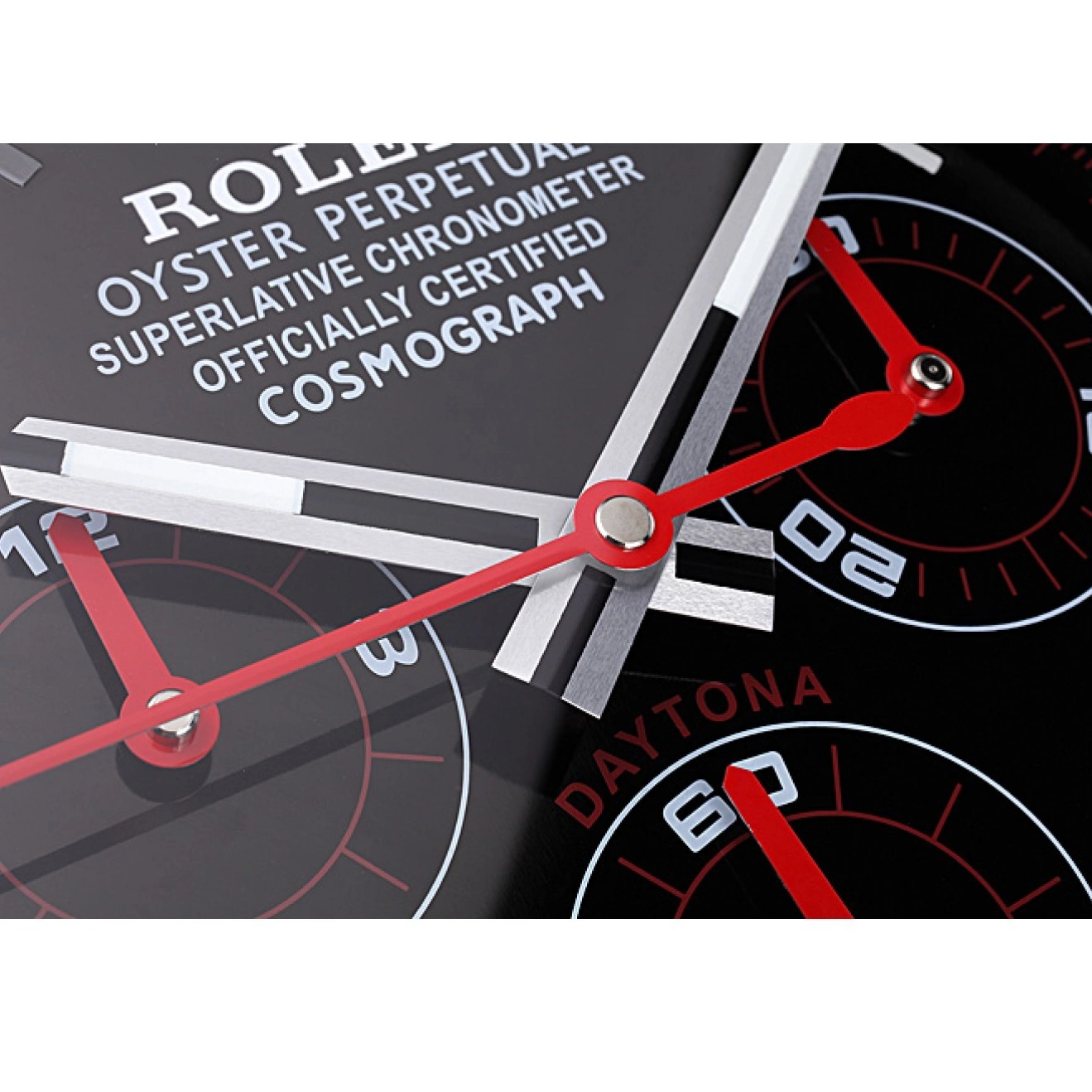 Aaa replica watch Rolex Clock Cosmograph 621908 Wall Daytona Black-Red 0628